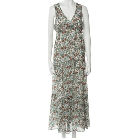 Rachel Zoe Floral Cotton Maxi Dress - Picture 2 of 16
